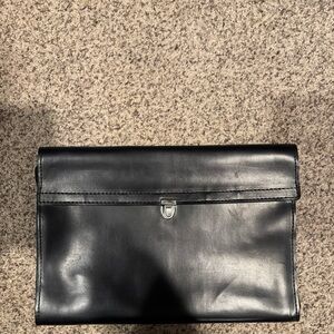 Black Leather Men's Bag Vintage Homa